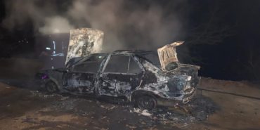 Fekede Araç alev Alev Yandı