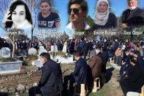 Akşamki Kazada Ölen 5 Kişi Yan Yana Toprağa Verildi (1)