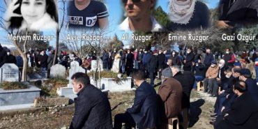 Akşamki Kazada Ölen 5 Kişi Yan Yana Toprağa Verildi (1)