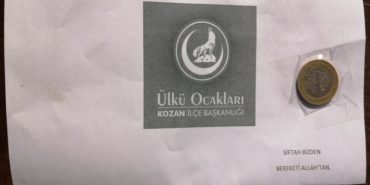 Kozan Ülkü Ocağı'ndan 'Siftah Bizden Bereket Allahtan'