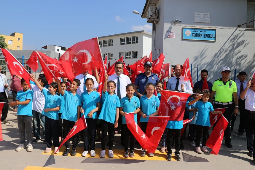 Kozan Atatürk İlkokulunda Hayata Saygı duruşu Etkinliği Yapıldı