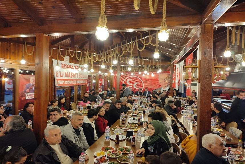 Kozan’da MHP’ye 850 Kişi İle Dev Katılım
