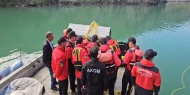 Kozan'da Barajda Kaybolan Vatandaş Arama Çalışmaları Devam Ediyor (2)