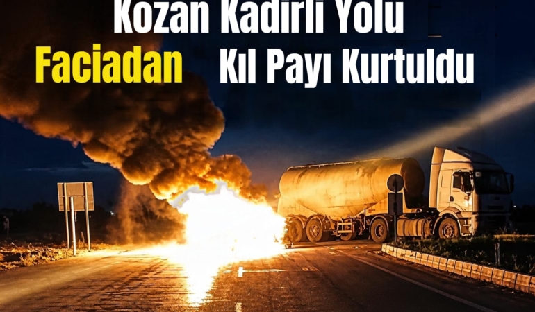 TRAFİK KAZASINDA FACİADAN KIL PAYI KURTULDU