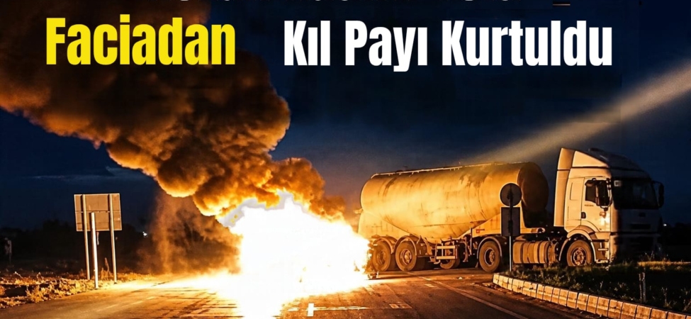 TRAFİK KAZASINDA FACİADAN KIL PAYI KURTULDU